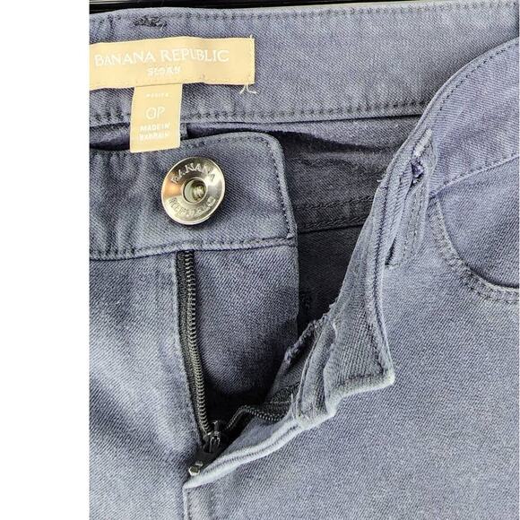 Banana Republic Sloan-Fit Side-Stripe Skinny Ankle Low Rise Stretch Jean Size 0P - Picture 8 of 8